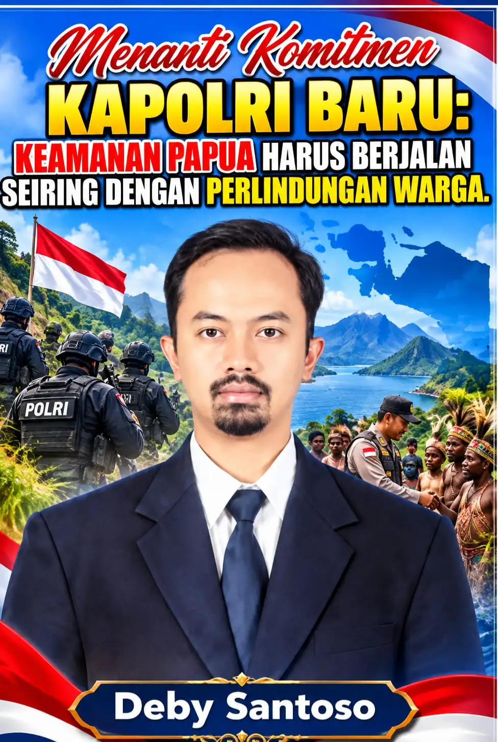 Menanti Komitmen Kapolri Baru: Keamanan Papua Harus Berjalan Seiring dengan Perlindungan Warga