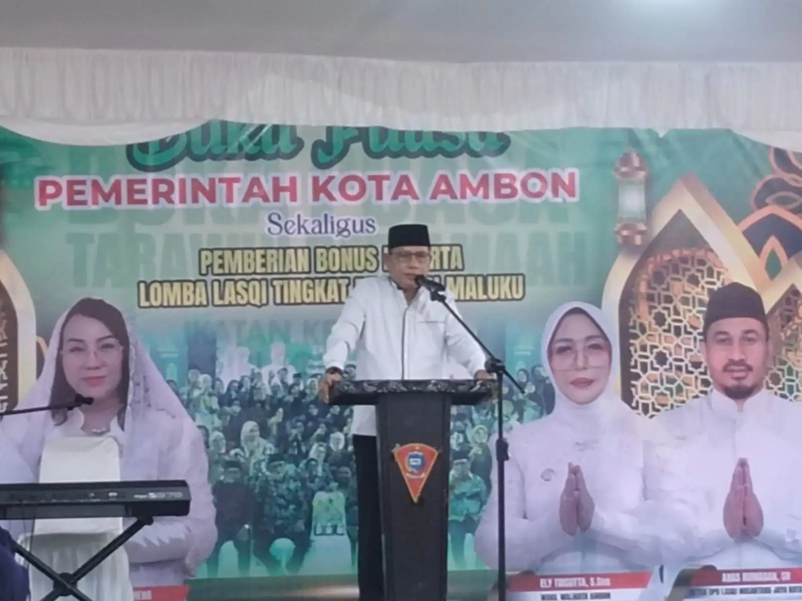 Hadiri Buka Puasa Bersama Pemkot Ambon, Bodewin Wattimena Apresiasi DPD Lasqi Kota Ambon, Beri Bonus Rp 1 Juta per Orang