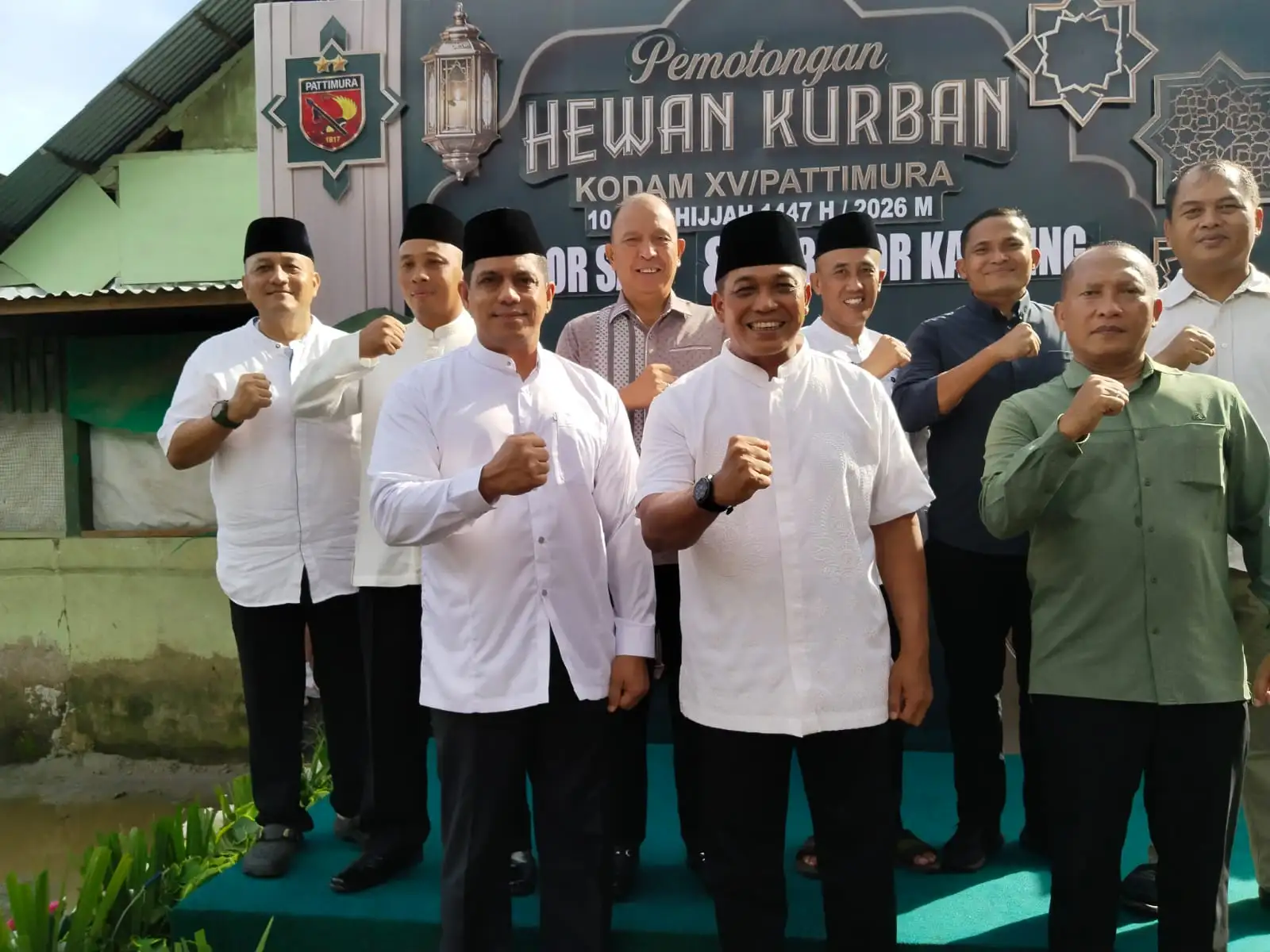 60 Sapi Dan 18 Kambing Kurban Kodam XV/Pattimura: 5.000 Warga Terdata Terima Bagian, Simbol Kebersamaan TNI dan Rakyat