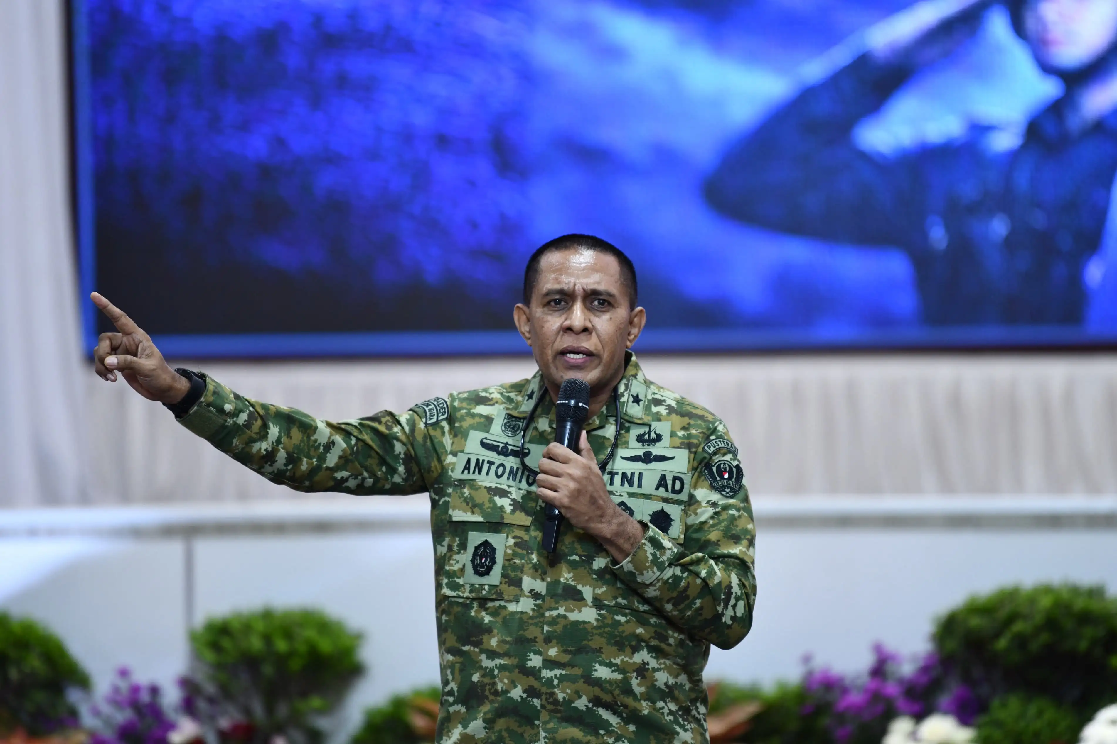 BRIGJEN TNI ANTONINHO RANGEL DA SILVA, S.IP., M.Han Hadir sebagai Motivator Utama dalam Forum Kebangsaan 