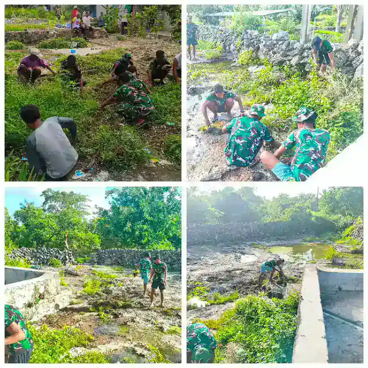 SATGAS TMMD KE-128 HADIRKAN AIR KEHIDUPAN: AKSI NYATA YANG MENGHIDUPKAN HARAPAN WARGA DESA MOAIN
