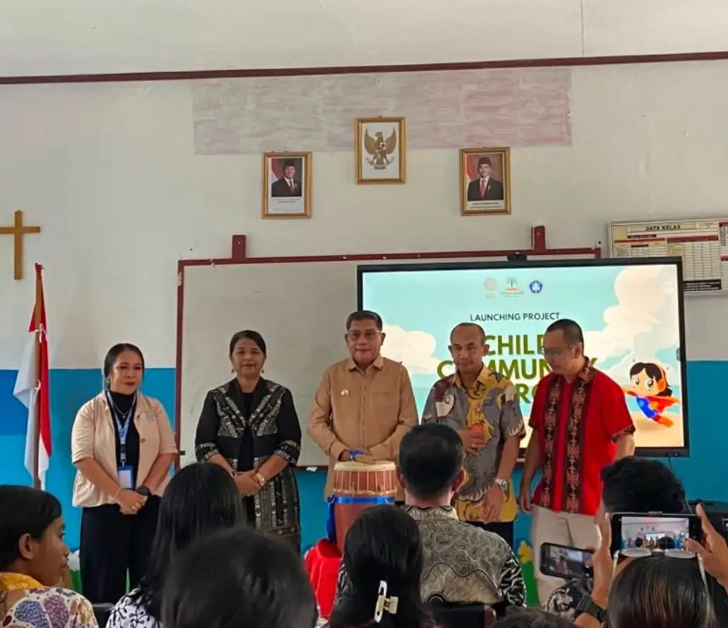 Lawan Bullying di Era AI, Bodewin Wattimena Launching Program 'Child Community Hero' di SD Kristen Nania