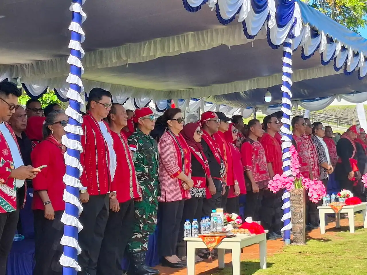 Kobarkan Semangat Pattimura, Kadister Kodaeral IX Hadiri Upacara Peringatan Hari Pahlawan Nasional Kapitan Pattimura ke-209