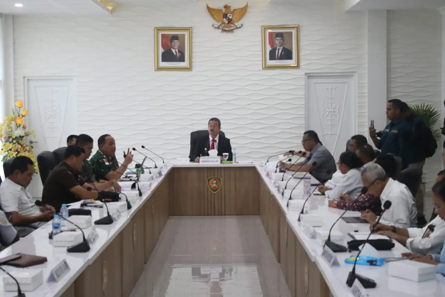 Gubernur Maluku Gelar Pertemuan Tertutup Bersama Forkopimda dan Pimpinan Perguruan Tinggi Se-Pulau Ambon