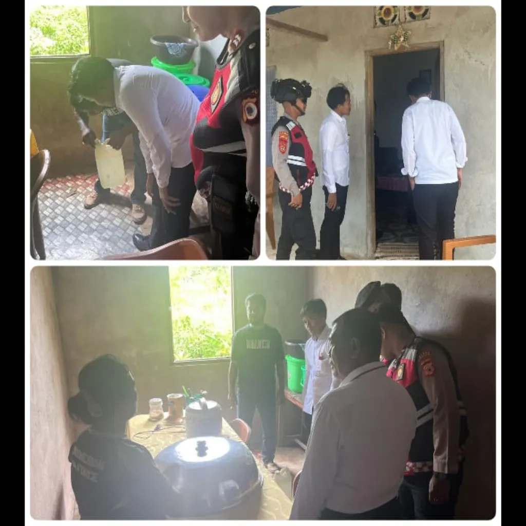 Tim Gabungan Polres Maluku Tenggara Gelar Razia Miras di Kei Kecil, Amankan Sopi dari Warga Langgur