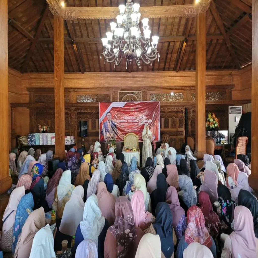 Sosialisasi 4 Pilar Kehidupan Berbangsa dan Bernegara di Rumah Aspirasi Anggota MPR RI Gilang Dhielafararez