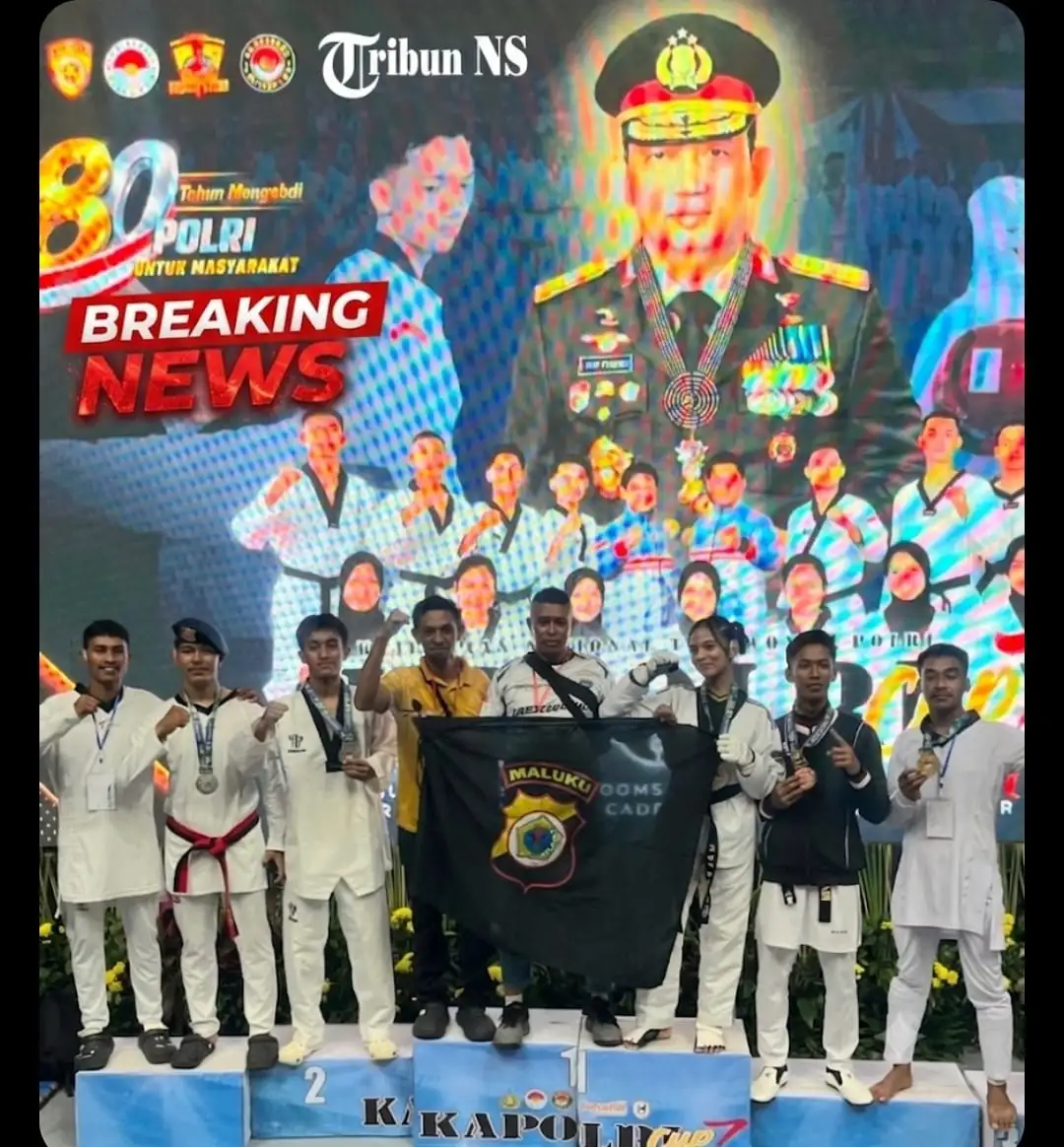 HARUMKAN NAMA MALUKU BARAT DAYA, KONTINGEN POLRES MBD BORONG 11 MEDALI DI KEJURNAS TAEKWONDO KAPOLRI CUP VII 2026