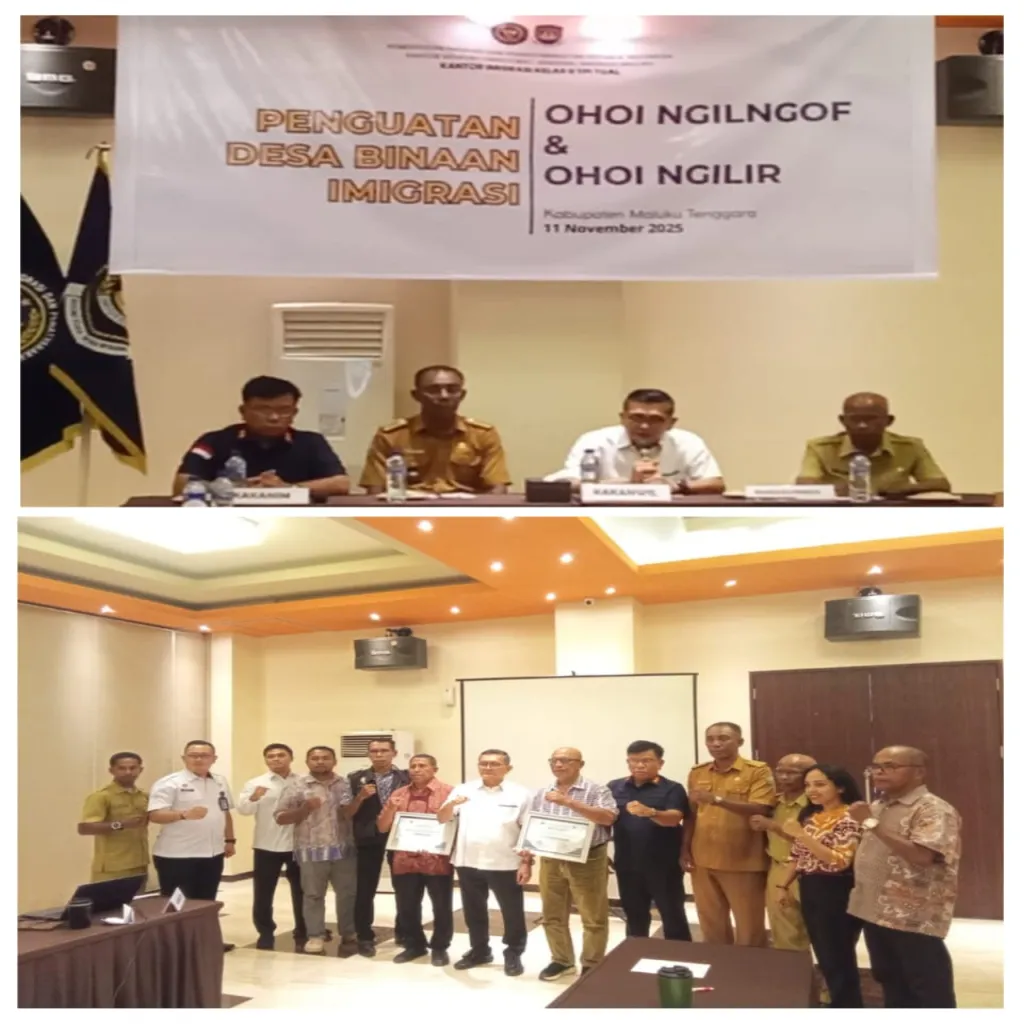 Kakanwil Kemenkumham Maluku, Doni Alfisyahrin: Imigrasi Hadir di Tengah Masyarakat untuk Edukasi, Perlindungan, dan Pembangunan Desa Binaan