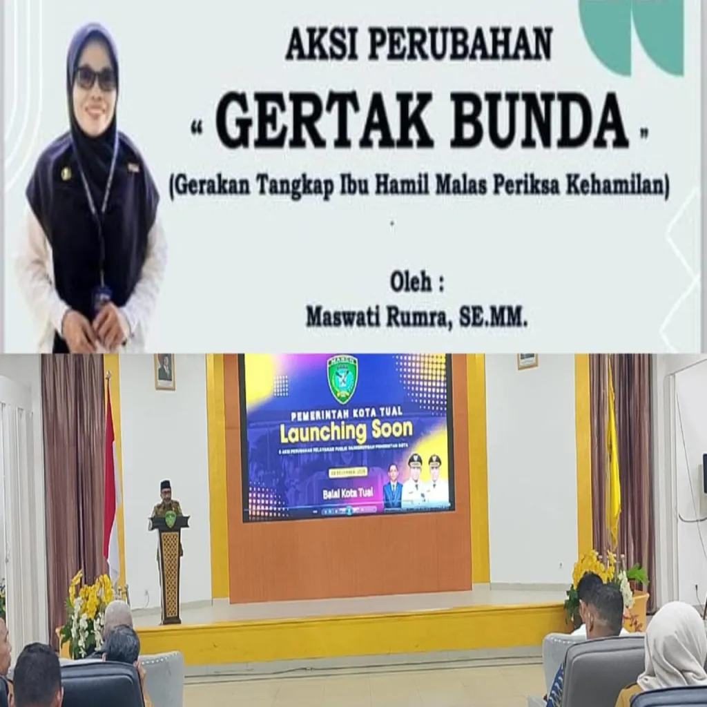Pemkot Tual Lauching Soon 6 Aksi Pelayanan Publik Di Lingkungan Pemerintahan Kota Tual.