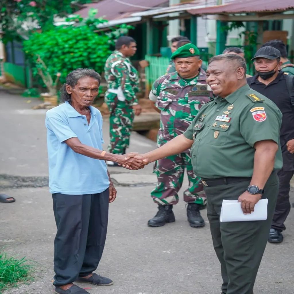 Amankan Aset Negara, Kodam XV/Pattimura Hentikan Pembangunan Ilegal di Asmil Bentas