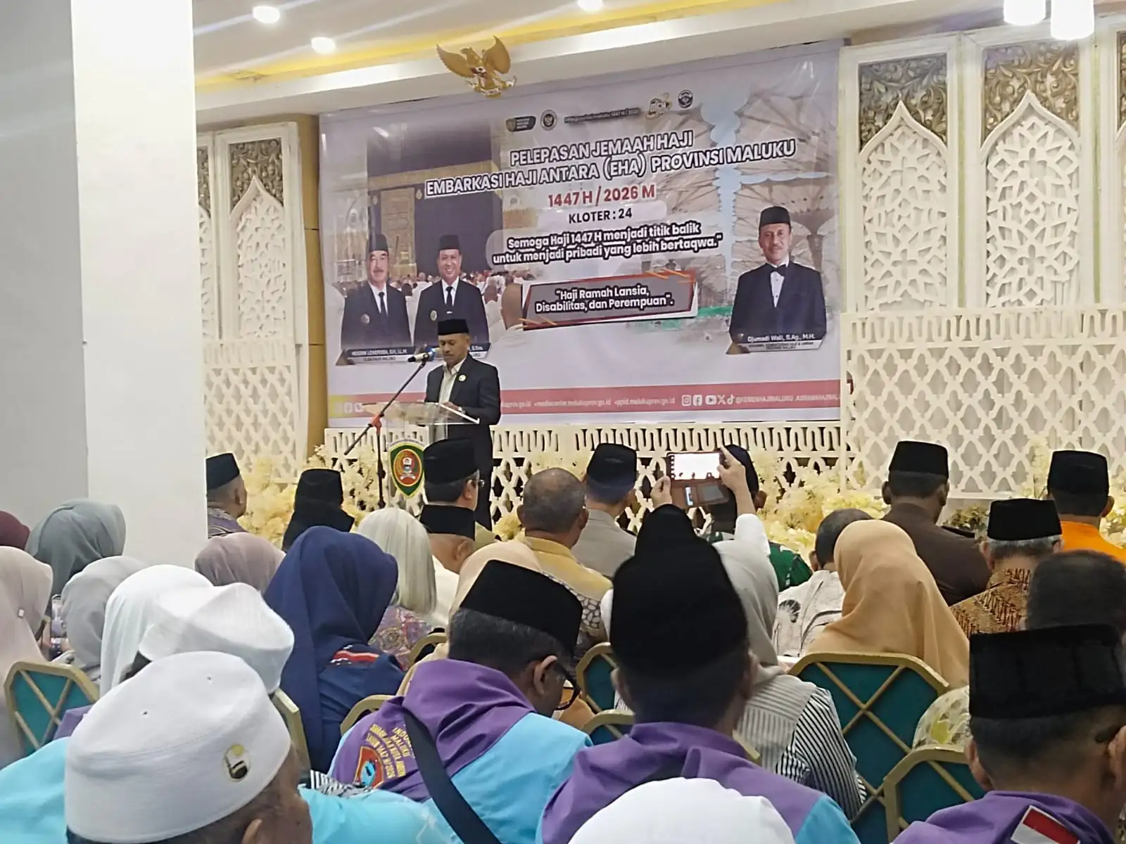 3 Tahun Pakai Carter, Kini Jamaah Haji Maluku Terbang Langsung dengan Garuda Indonesia