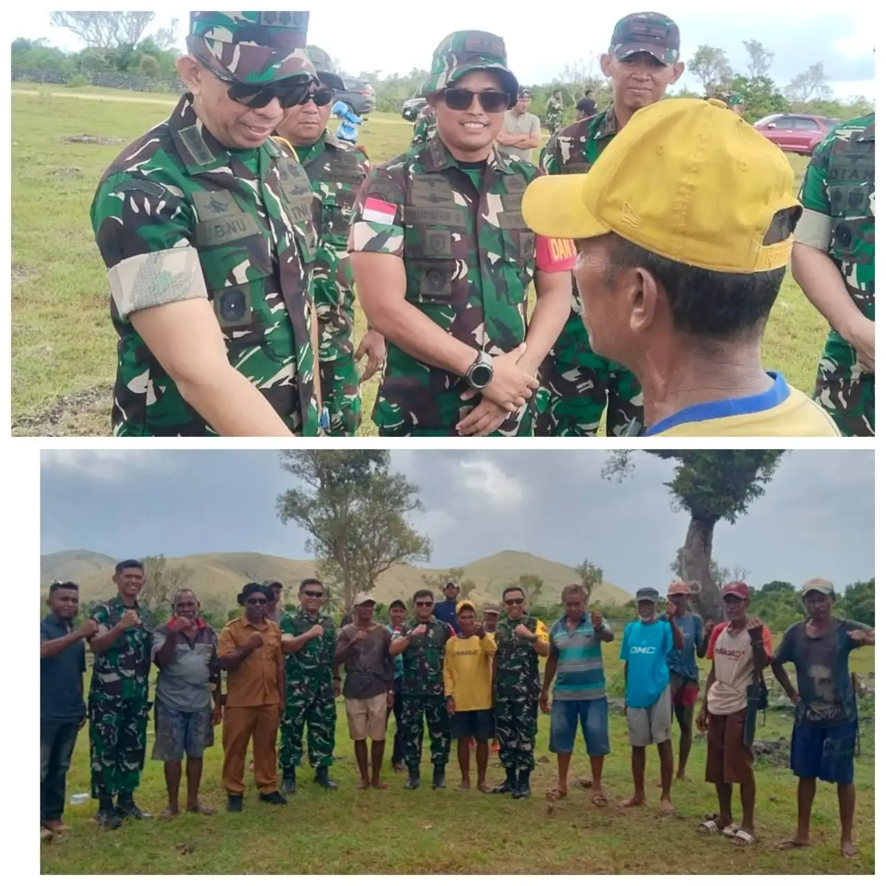 ATASI KRISIS AIR DI POLIWU, KODIM 1511 PULAU MOA GERAK CEPAT BANGUN SUMUR BOR LEWAT TMMD KE-128
