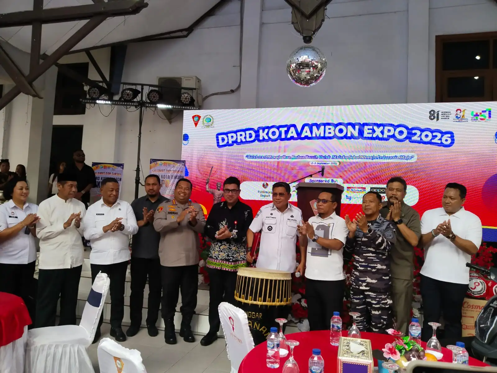 Bodewin Wattimena Buka DPRD Expo 2026: Kuatkan UMKM dan Pelayanan Publik Jelang HUT ke-451 Kota Ambon