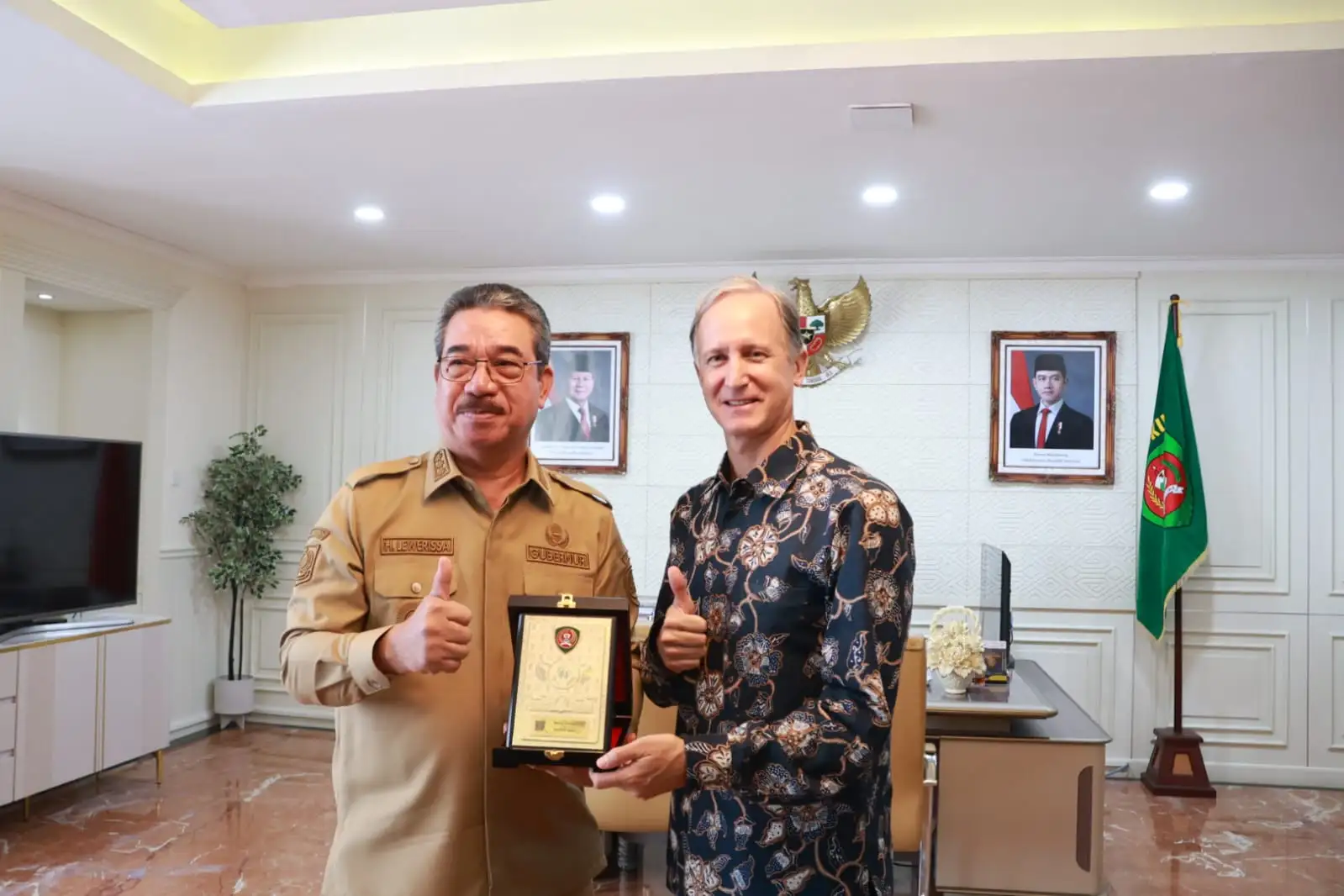 Perkuat Hubungan Bilateral, Gubernur Maluku Terima Kunjungan Duta Besar Belanda untuk Indonesia