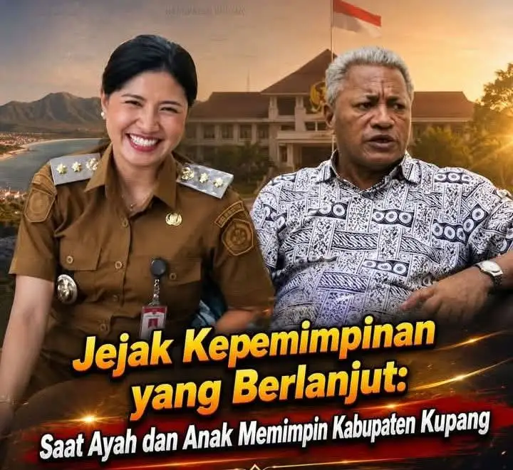 Jejak Kepemimpinan Berlanjut di Kabupaten Kupang, Ayah dan Anak Sama-Sama Dipercaya Rakyat