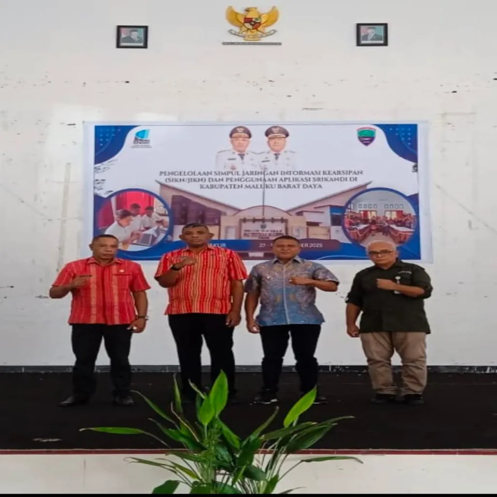 Dinas Perpustakaan dan Kearsipan MBD Gelar Pengelolaan SIKN/JIKN dan Aplikasi Srikandi