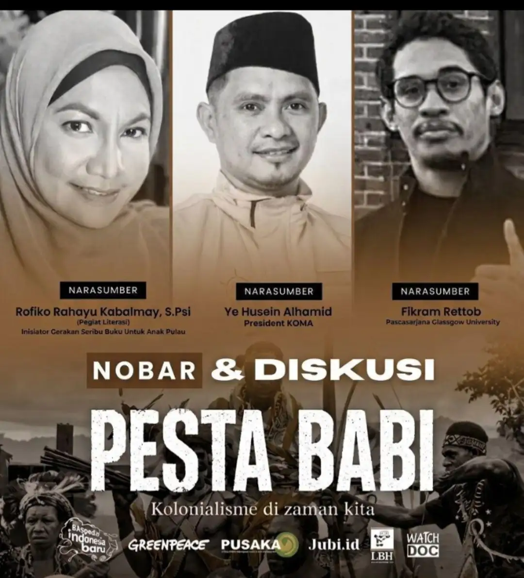 PESTA BABI” Hadir sebagai Ruang Diskusi Kritis soal PSN di Papua Selatan