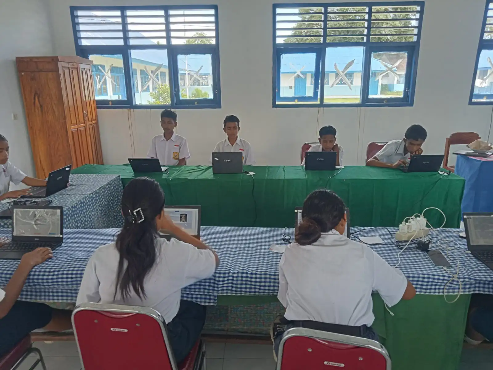 Uji Kemampuan Akademik, SMP Kristen 3 Tanimbar Utara Libatkan Orang Tua