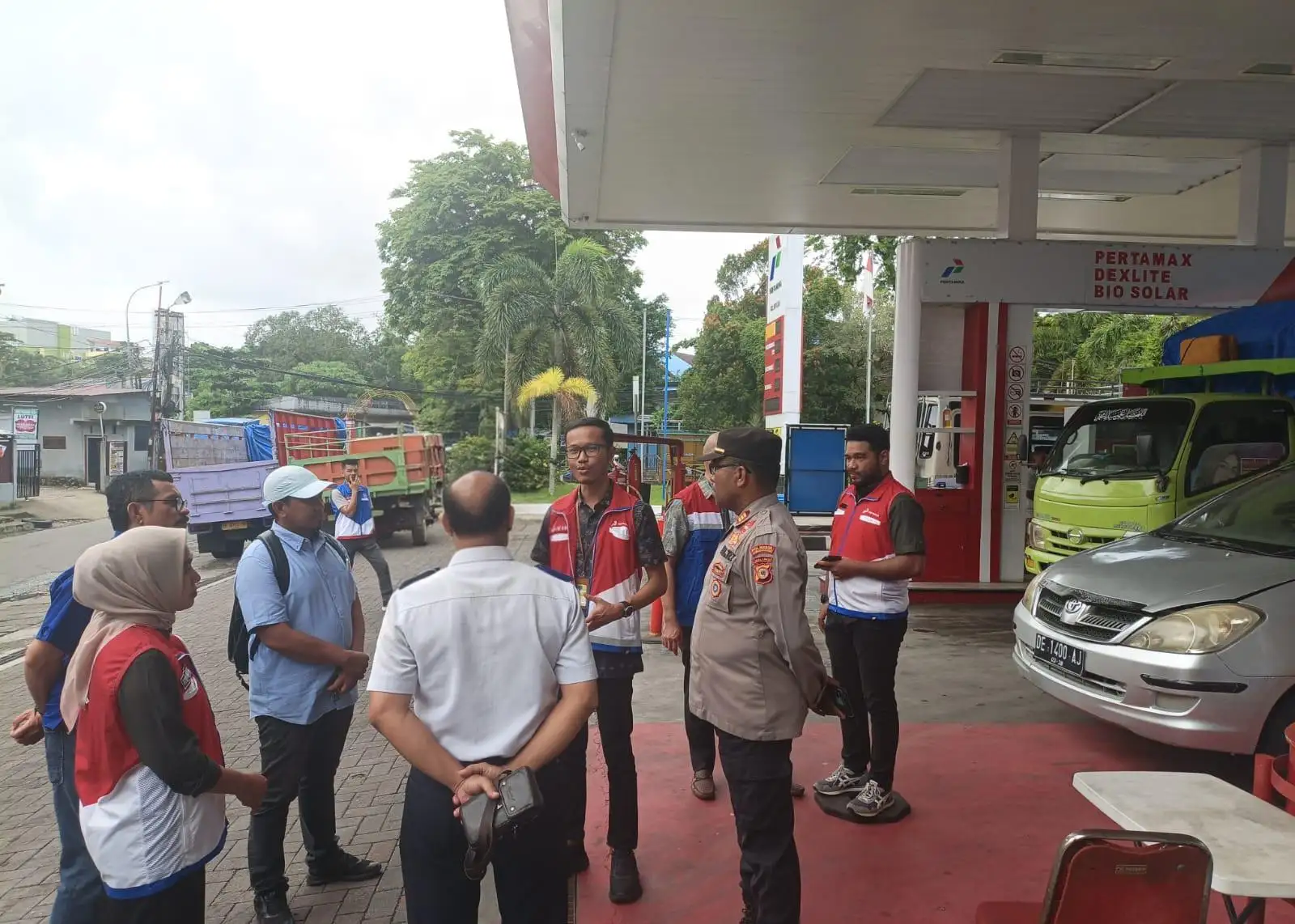 Pertamina Patra Niaga Bersama Instansi Lintas Sektoral Pantau Langsung Penyaluran BBM Subsidi di Kota Ambon