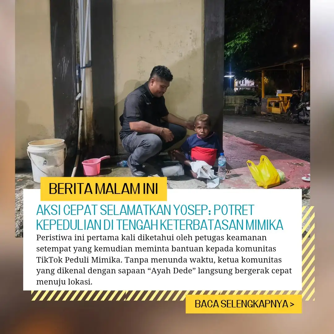 Gunawan Fakaubun Bergerak Cepat, Yosep Dievakuasi dari Kondisi Memprihatinkan di Mimika