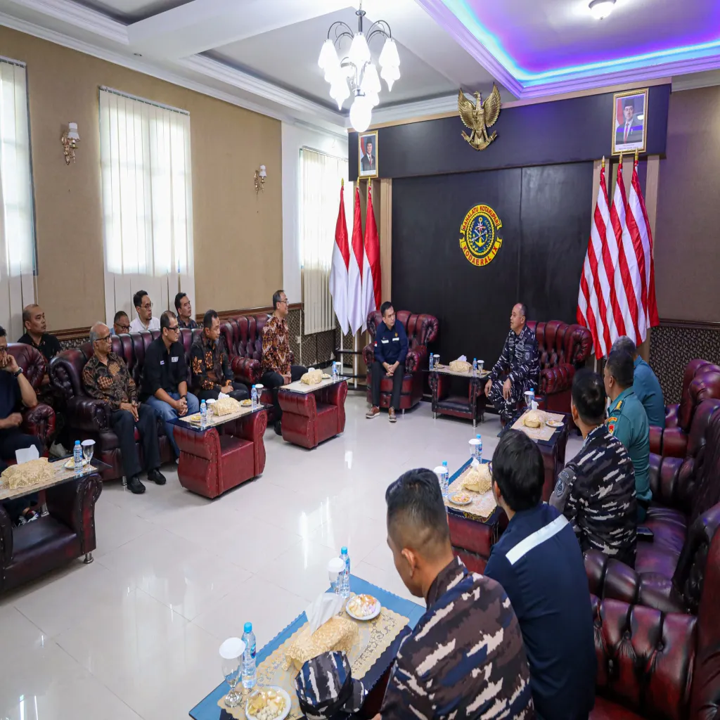 DANKODAERAL IX AMBON TERIMA _COURTESY CALL_ DIREKTUR OPERASI SKK MIGAS DAN DIREKTUR PELAKSANA IMPEX MASELA