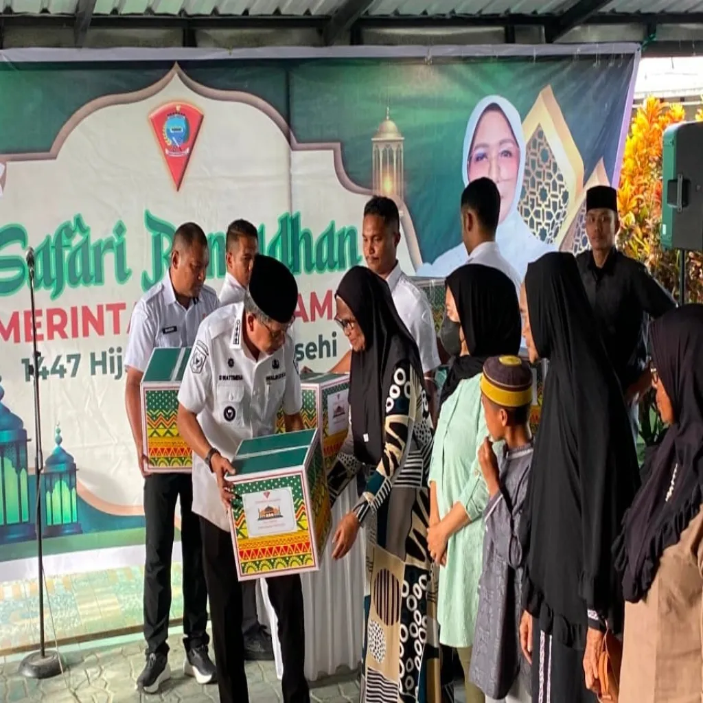 Hadiri Safari Ramadhan Di Perumnas Waeheru, Wali Kota Ambon Ajak Warga Jaga Toleransi dan Kebersihan, Wujudkan Ambon yang Aman, Nyaman, dan Damai